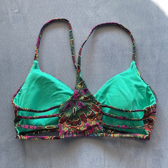 Paisley bikini top - Picture 2 of 2